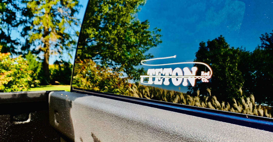 Teton Rod Decals
